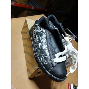 OSIRIS Mens Serve OG Abel Creation Skull w/Top Hat Skater Shoes Black Size: 10